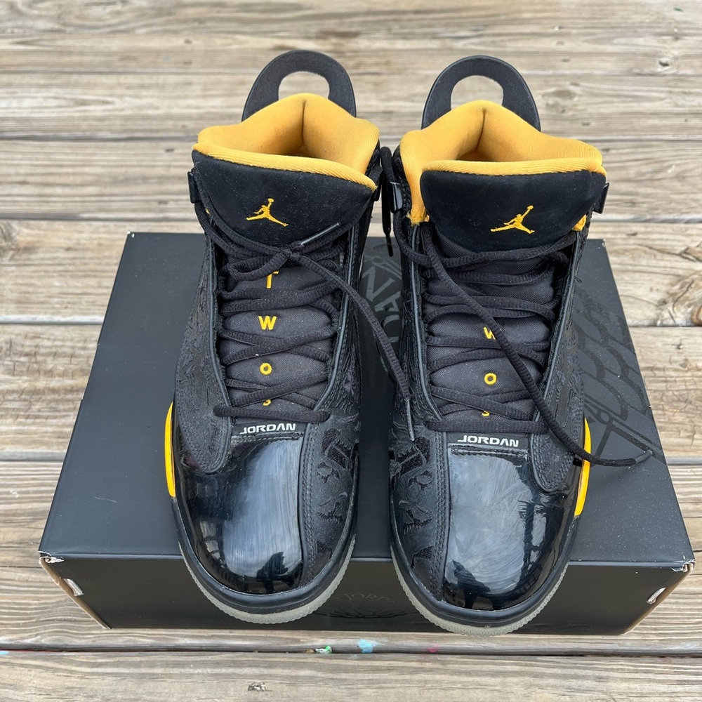 Nike Air Jordan Dub Zero 'Black Taxi' sneaker